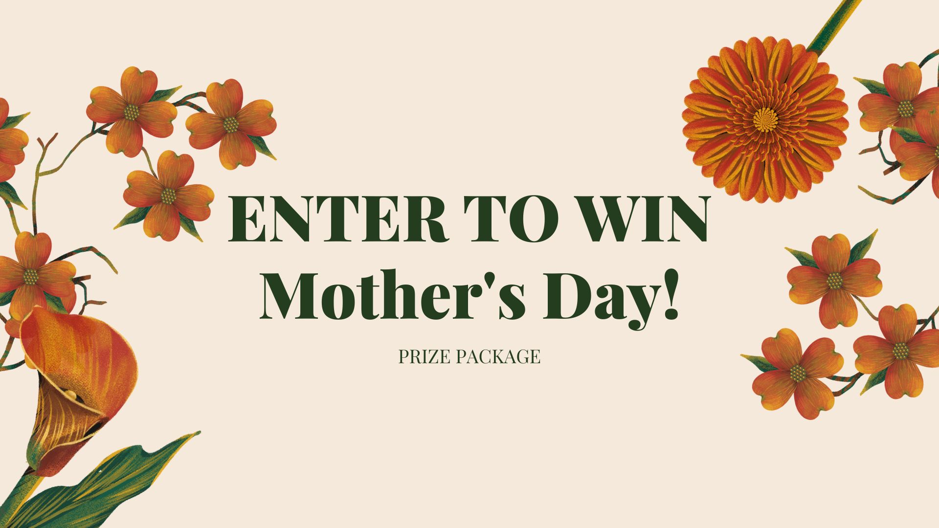 Enter to win the Ultimate Mother's Day Prize pack, including: