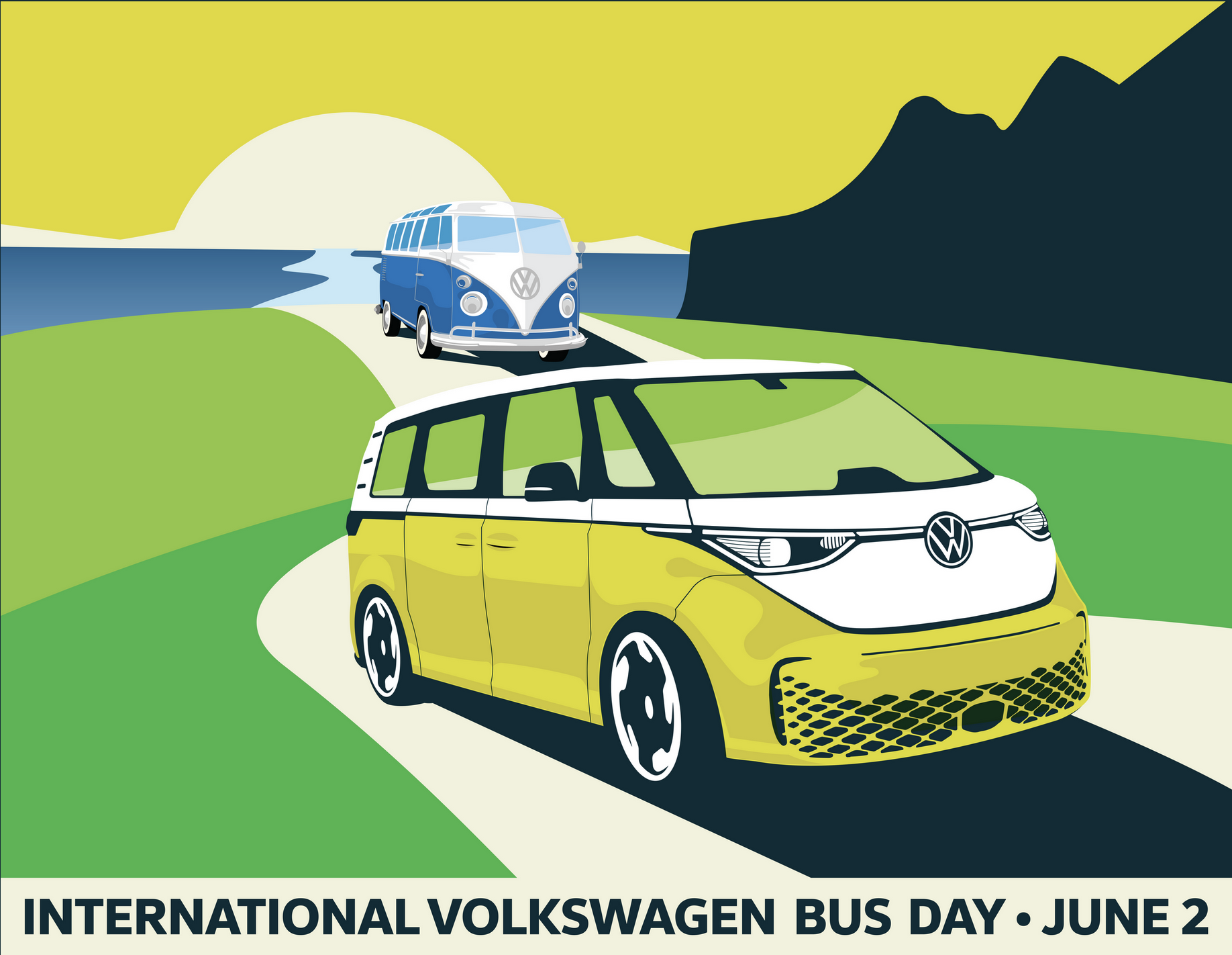 International Volkswagen Bus Day, June 2nd, 2023