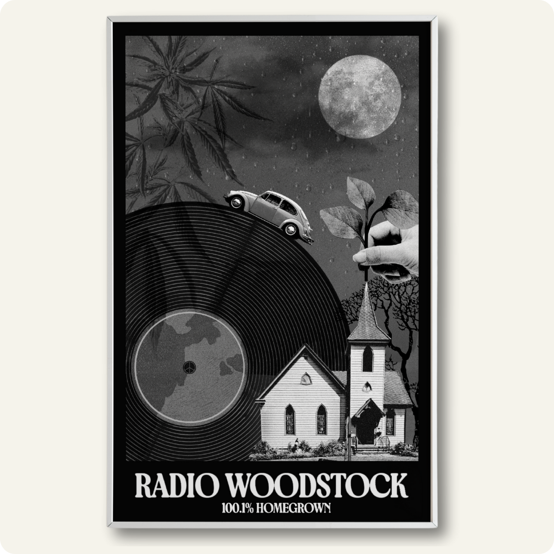 ENTER TO WIN | RADIO WOODSTOCK PRINT