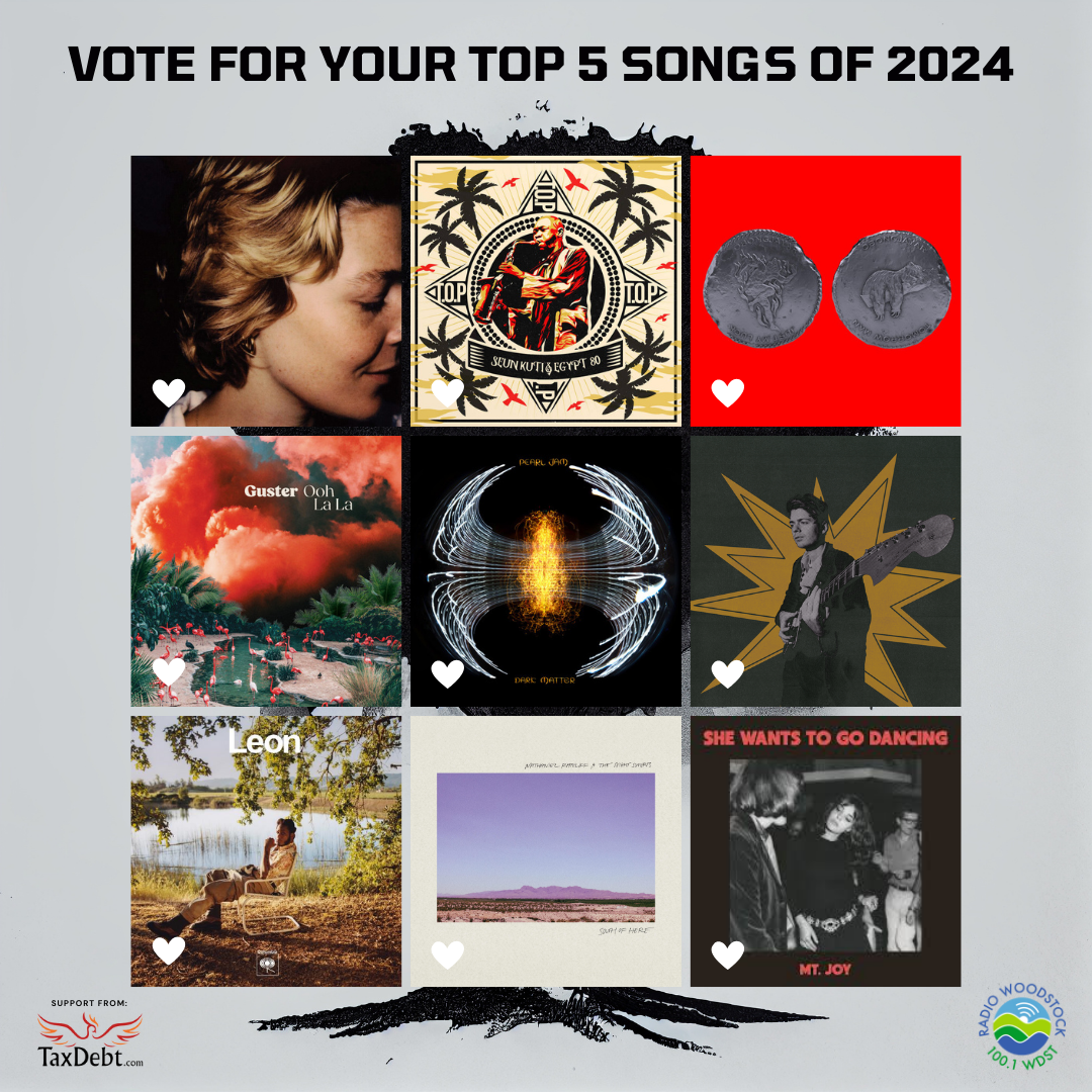 VOTE FOR YOUR TOP SONGS OF 2024!