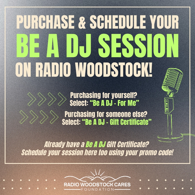 Be A DJ on Radio Woodstock!
