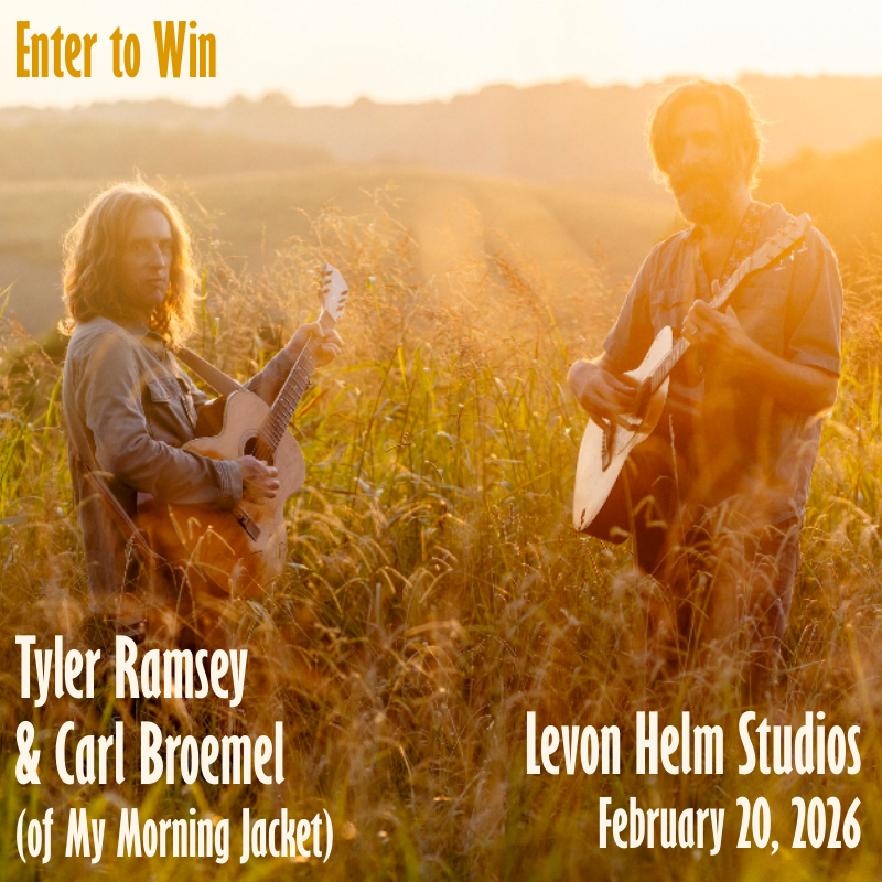 Enter to Win | Tyler Ramsey + Carl Broemel