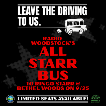⭐️ JUST ANNOUNCED! ⭐️ Ride on the All Starr Bus to Ringo Starr